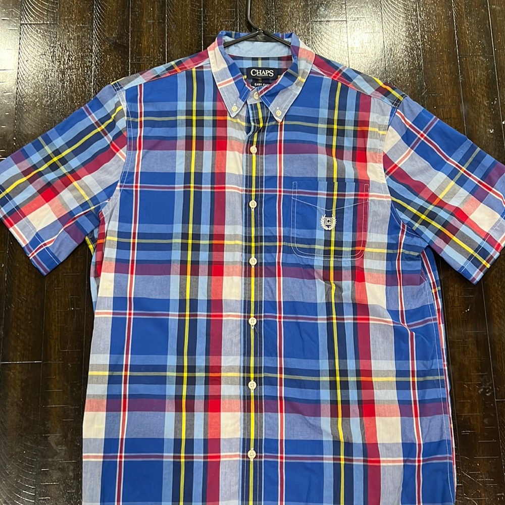 Chaps Short sleeved button up shirt